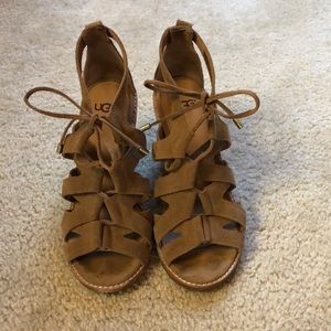 UGG chestnut Harris Sandal